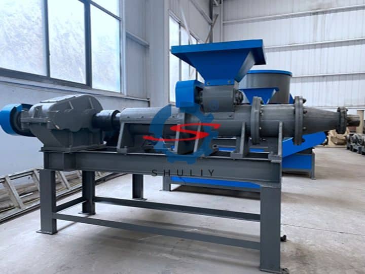 Iraqi Customer’s Wood Charcoal Briquetting Extruder Completed